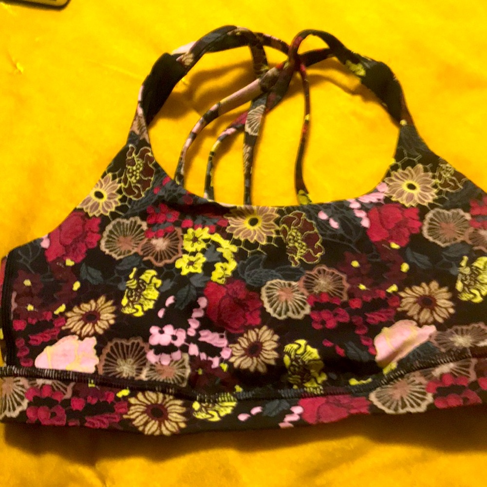 Lululemon Energy Bra 6 Florolace Multi